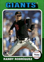 2024 Topps Heritage High Number Green Border #513 Randy Rodriguez