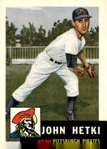 1991 Topps Archives 1953 #235 John Hetki