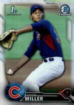 2016 Bowman Chrome Draft Refractor #BDC-58 Tyson Miller