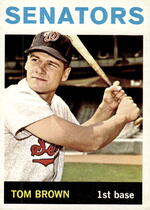 1964 Topps Base Set #311 Tom Brown