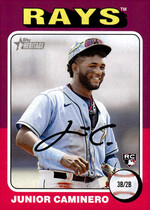 2024 Topps Heritage #267 Junior Caminero