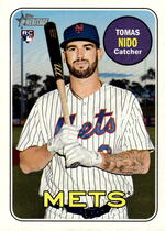 2018 Topps Heritage High Number #650 Tomas Nido