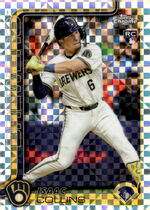 2025 Topps Chrome X-Fractor #92 Isaac Collins
