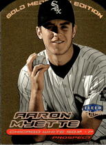 2000 Ultra Gold Medallion #296G Aaron Myette