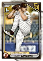 2024 Bowman Draft #BD-151 Clark Candiotti
