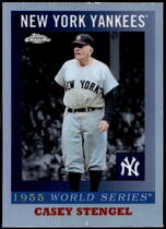 2025 Topps Chrome Platinum 1955 World Series #55WS-7 Casey Stengel
