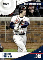 2022 Topps Significant Statistics #SS-9 Freddie Freeman