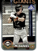 2024 Topps Pro Debut #PD-136 Quinn Mcdaniel