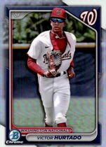 2024 Bowman Chrome Draft Refractor #BDC-168 Victor Hurtado