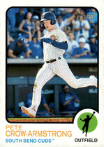 2022 Topps Heritage Minor League #158 Pete Crow-Armstrong