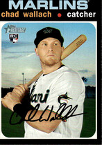 2020 Topps Heritage High Number #507 Chad Wallach