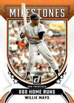 2024 Donruss Milestones #3 Willie Mays