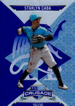 2025 Panini Crusade Crusade Blue #88 Starlyn Caba