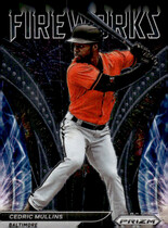 2022 Panini Prizm Fireworks #F-1 Cedric Mullins
