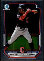 2026 Bowman Chrome Prospects #BCP-116 Dauri Fernandez