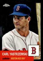 2022 Topps Chrome Platinum Anniversary #435 Carl Yastrzemski
