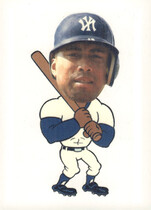 2004 Topps Bazooka Tattoos #BW Bernie Williams