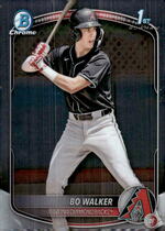 2025 Bowman Chrome Prospects #BCP-92 Bo Walker