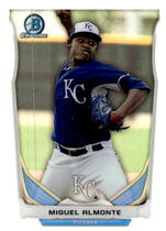 2014 Bowman Chrome Draft Top Prospects #CTP-71 Miguel Almonte