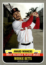 2019 Topps Heritage High Number Award Winners #AW-1 Mookie Betts