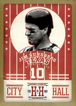 2013 Panini Hometown Heroes City Hall Gold #CH2 Jim Sundberg