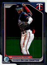 2024 Bowman Chrome Draft #BDC-105 Daiber De Los Santos