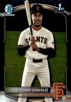 2025 Bowman Chrome Prospects #BCP-153 Josuar Gonzalez