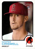 2022 Topps Heritage High Number #594 Cooper Criswell