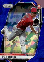 2025 Panini Prizm Blue Ice Prizm #293 Ryan Johnson