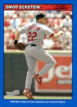 2006 Topps Bazooka Blue Fortune #157 David Eckstein
