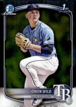 2025 Bowman Chrome Prospects #BCP-14 Owen Wild