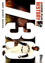 2007 Topps Barry Bonds Home Run History #739 Barry Bonds