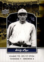 2008 Upper Deck Yankee Stadium Legacy Collection 1-500 #95 Wally Pipp