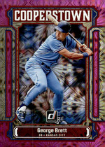 2023 Donruss Cooperstown Pink Fireworks #CT15 George Brett