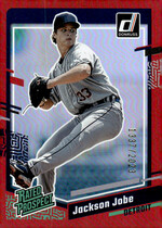 2023 Donruss Holo Red #75 Jackson Jobe