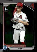 2024 Bowman Chrome Draft #BDC-35 Jd Dix