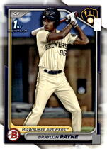 2024 Bowman Draft #BD-72 Braylon Payne