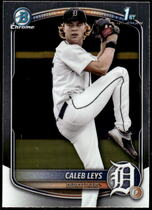 2025 Bowman Chrome Draft #BDC-195 Caleb Leys