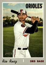 2019 Topps Heritage High Number #623 Rio Ruiz