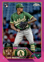 2023 Topps Chrome Update Pink Refractor #USC2 Luis Medina