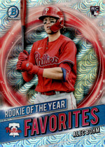2021 Bowman Chrome Mega Rookie of the Year Favorites #RRY-AB Alec Bohm