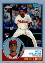 2018 Topps Chrome 1983 Topps Refractor #83T-20 Nick Williams