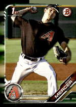 2019 Bowman Prospects Camo #BP-120 Matt Mercer