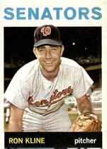 1964 Topps Base Set #358 Ron Kline