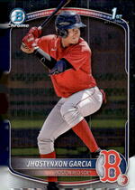 2025 Bowman Chrome Prospects #BCP-43 Jhostynxon Garcia