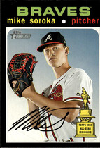 2020 Topps Heritage #245 Mike Soroka