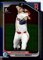 2024 Bowman Chrome Draft #BDC-122 Brandon Neely