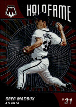 2022 Panini Mosaic Holofame #HF-1 Greg Maddux