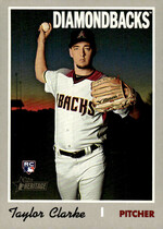 2019 Topps Heritage High Number #531 Taylor Clarke
