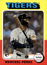 2024 Topps Heritage High Number #698 Wenceel Perez